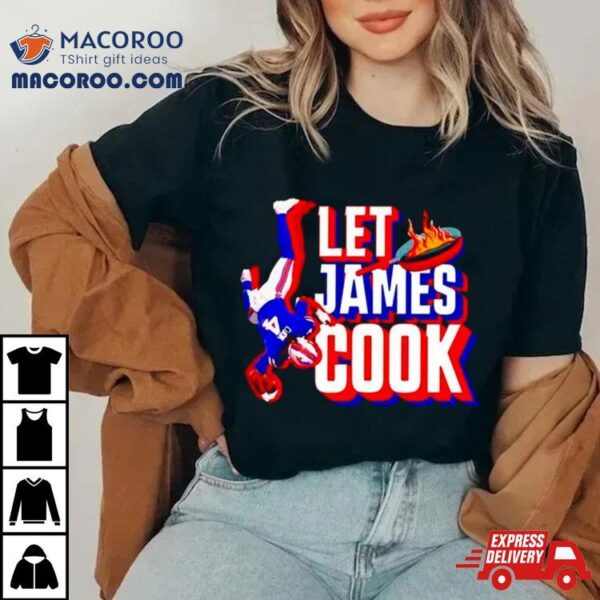 Bills Football Let James Cook Shirt