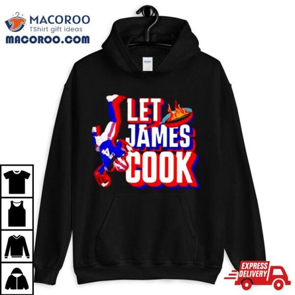 Bills Football Let James Cook Shirt