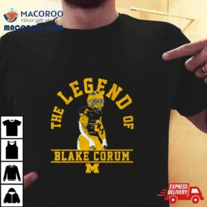 Blake Corum The Legend Of Michigan Wolverines Tshirt