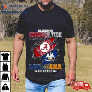 Blood Inside Me Alabama Crimson Tide Territory Louisiana Chapter 2023 Shirt