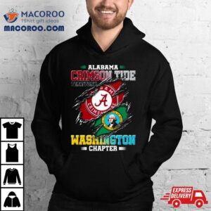 Blood Inside Me Alabama Crimson Tide Territory Washington Chapter Tshirt