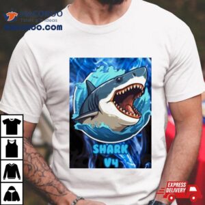 Blox Fruits Shark V Poster Tshirt