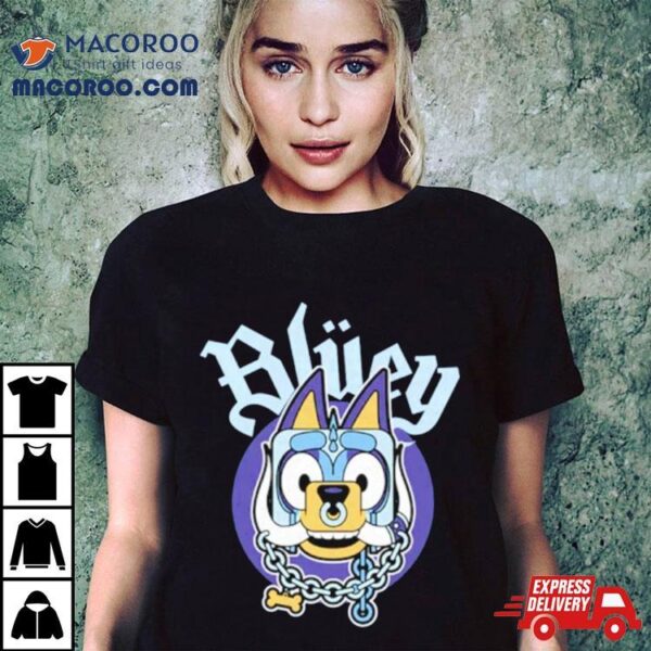 Bluey Bandit Heeler Head Shirt