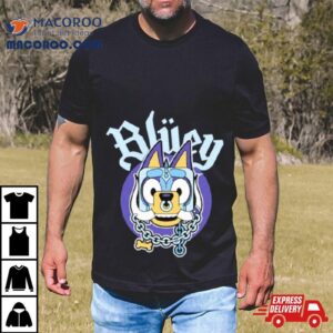 Bluey Bandit Heeler Head Tshirt