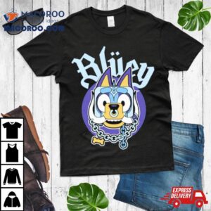 Bluey Bandit Heeler Head Tshirt