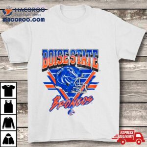 Boise State Broncos Helmet Triangle Vintage Tshirt