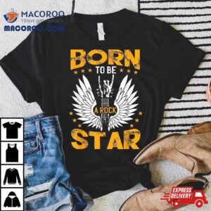 Born To Be A Rock Star | Concert Guitar Shirt
