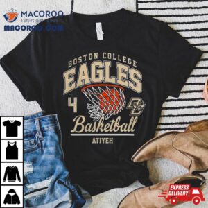 Boston College Eagles Ncaa Men S Basketball Abe Atiyeh Tshirt