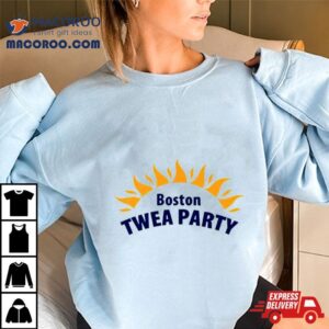 Boston Twea Party Big Logo Twisted Tea Shirt