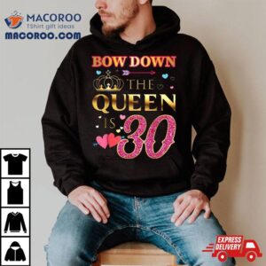 Bow Down The Queen Is Year Old Th Birthday Tshirt