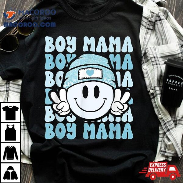 Boy Mama, Retro Gift For Mother Of Boys, Mom Sons Shirt