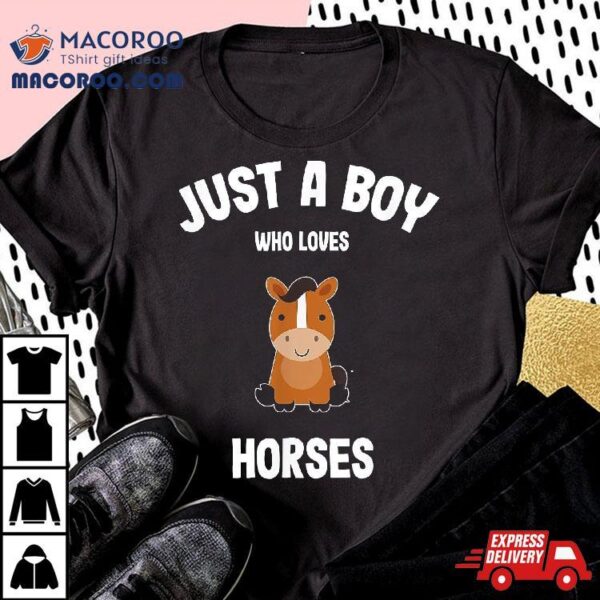 Boys Horse Shirt