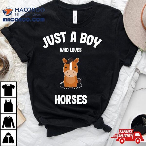 Boys Horse Shirt