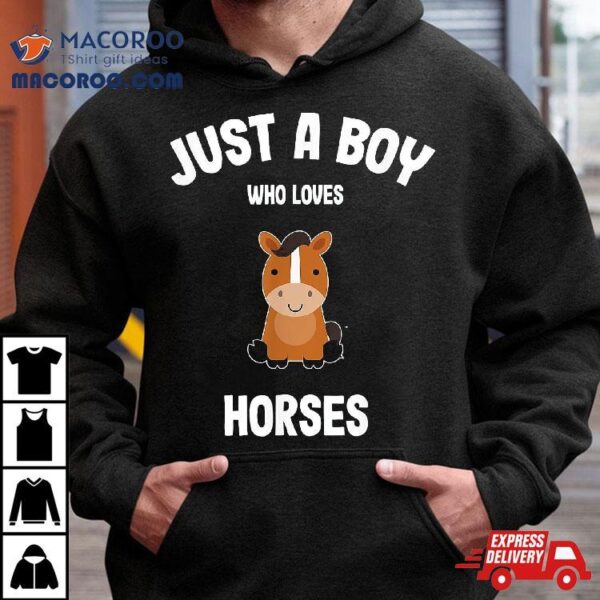 Boys Horse Shirt