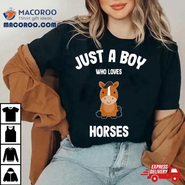 Boys Horse Shirt