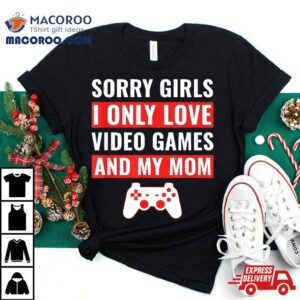 Boys Valentines Day Design For Kids Video Games Funny Gamer Tshirt