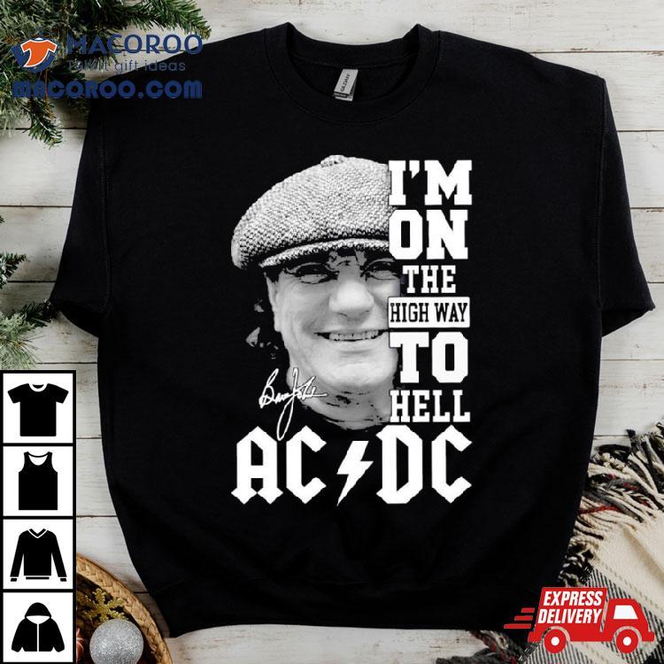 Brian Johnson Ac Dc I’m On The Highway To Hell Signatures Shirt Brian Johnson Ac Dc I’m On The Highway To Hell Signatures Shirt