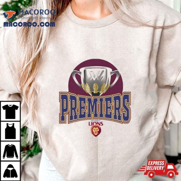 Brisbane Lions Premiers 2023 T Shirt