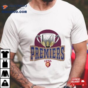 Brisbane Lions Premiers Tshirt