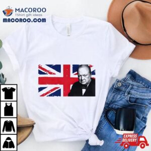Britain First Winston Churchill Never Surrender Tshirt