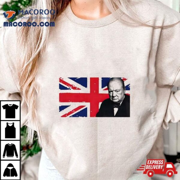 Britain First Winston Churchill Never Surrender Shirt