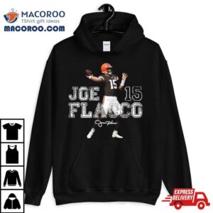 Browns Joe Flacco Art Graphic Tshirt