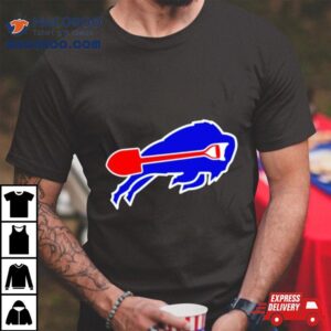 Buffalo Bill Shovel Funny Football Logo Shirt