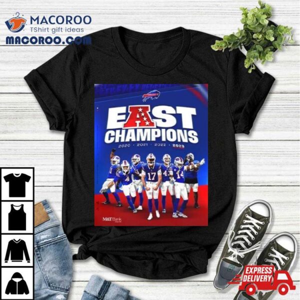 Buffalo Bills Afc East Champions 2020 2023 Shirt