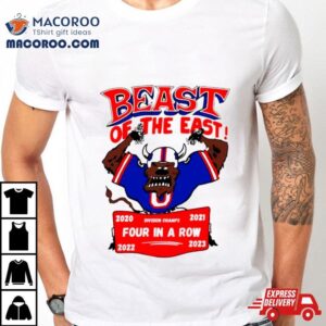 Buffalo Bills Beast Of The East Four In A Row Tshirt