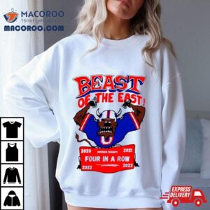 Buffalo Bills Beast Of The East Four In A Row Tshirt