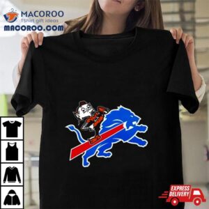 Buffalo Bills Brown Lions Tshirt