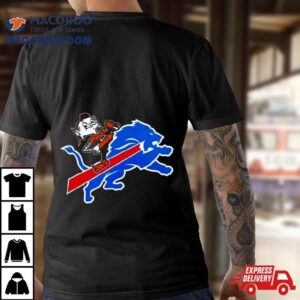 Buffalo Bills Brown Lions Tshirt