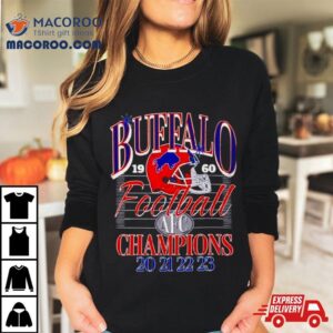 Buffalo Bills Football In A Row Afc East Champs Tshirt