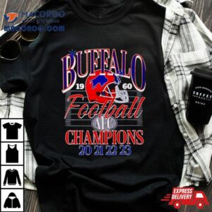 Buffalo Bills Football In A Row Afc East Champs Tshirt