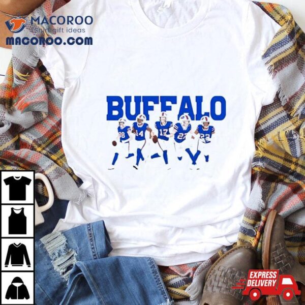 Buffalo Bills Football Players Graphic Shirt