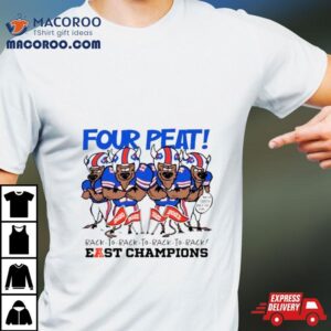 Buffalo Bills Four Peat East Champions Tshirt