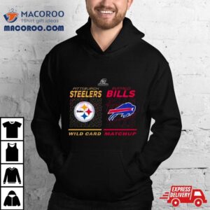 Buffalo Bills Vs Pittsburgh Steelers Nfl Playoffs Wild Card Matchup Tshirt