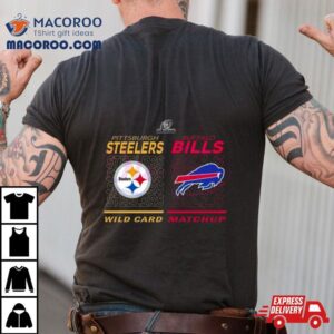 Buffalo Bills Vs Pittsburgh Steelers Nfl Playoffs Wild Card Matchup Tshirt