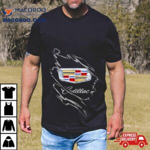 Cadillac Logo New Look In Tshirt