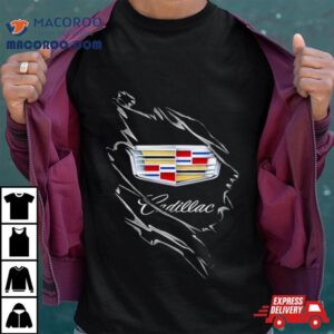 Cadillac Logo New Look In Tshirt