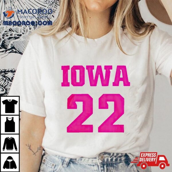 Caitlin Clark Iowa Hawkeyes Basketball #22 Shirt