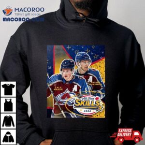 Cale Makar And Nathan Mackinnon Colorado Avalanche Nhl All Star Skills Tshirt