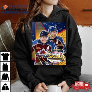 Cale Makar And Nathan Mackinnon Colorado Avalanche Nhl All Star Skills Tshirt