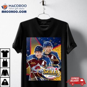 Cale Makar And Nathan Mackinnon Colorado Avalanche Nhl All Star Skills Tshirt