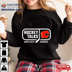 Calgary Hockey Talks Mental Health Awareness Tshirt