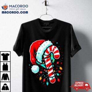 Candy Cane Crew Christmas Lights Tshirt