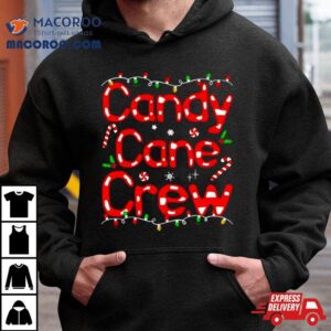 Candy Cane Crew Funny Christmas Tshirt