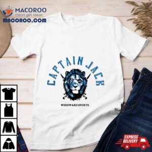 Captain Jack Woodward Sports Detroit Lions Tshirt