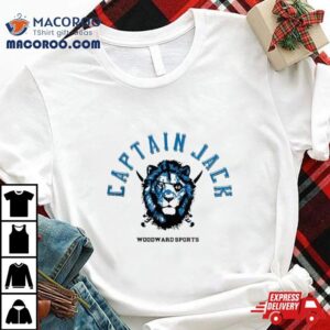 Captain Jack Woodward Sports Detroit Lions Tshirt