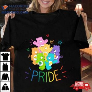 Care Bears Rainbow Pride And Doodles Tshirt